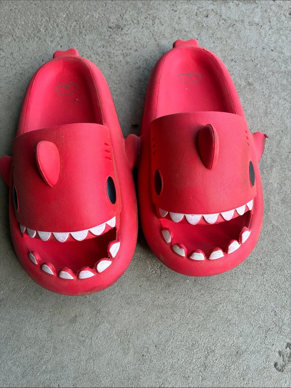 Red shark slides